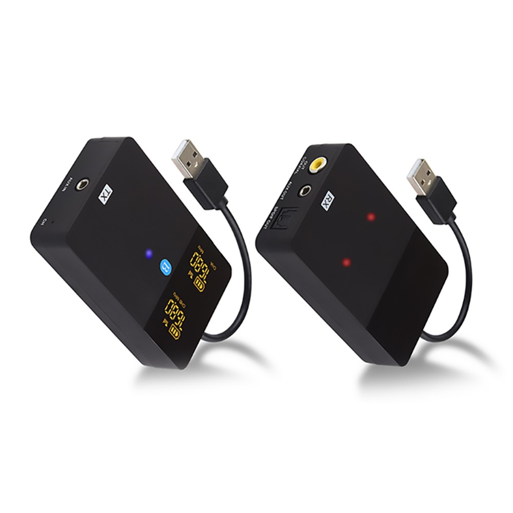 AU682 Audio Adapter Digital Display Wireless Audio Transmitter Receiver for TV Computer-1