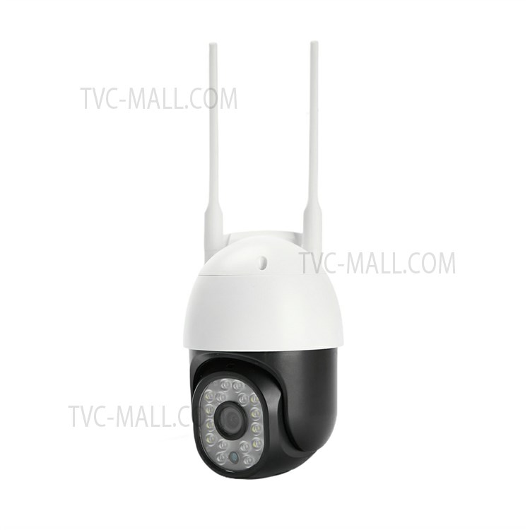 1080P 2MP 16 LED PTZ WiFi IP Camera IP66 Waterproof Wireless Security CCTV System Camera - US Plug-15