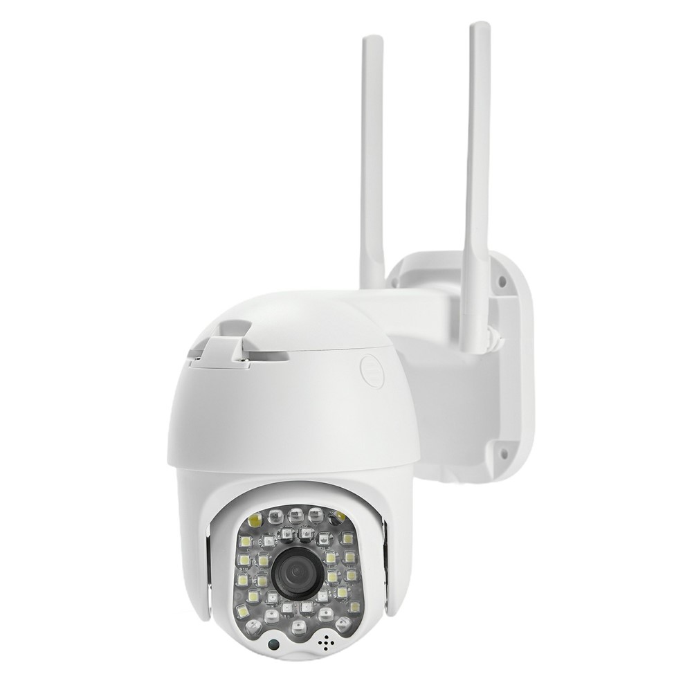 IP66 Waterproof 2MP 1080P 32 LED PTZ WiFi IP Camera Wireless Security CCTV System - US Plug-16