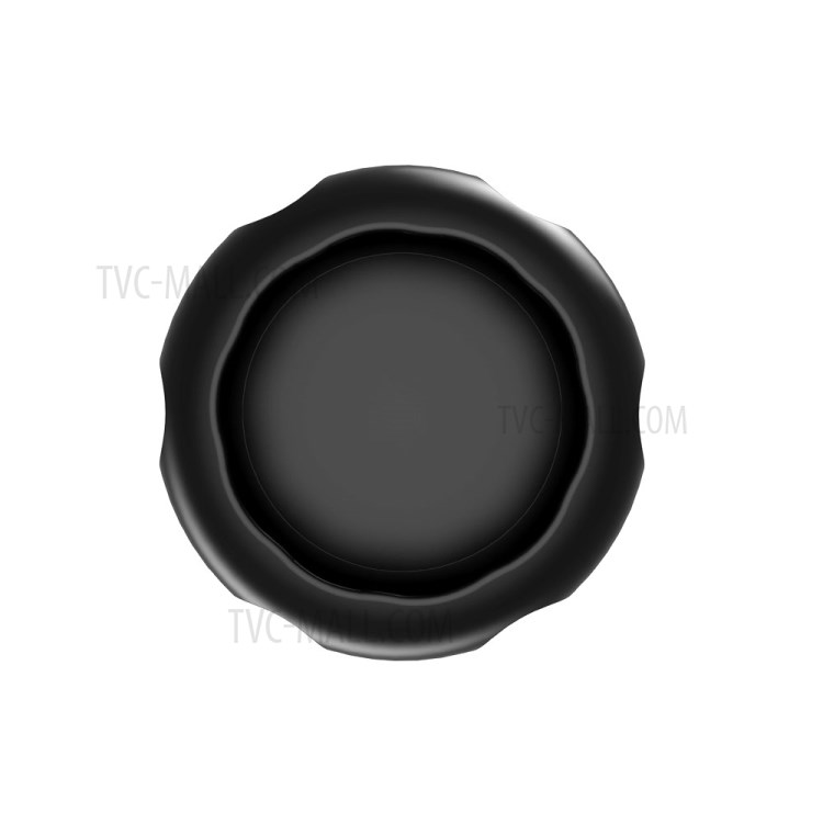 Silicone Case Protective Cover Bottom with Iron Piece for Google Nest Mini - Black-3