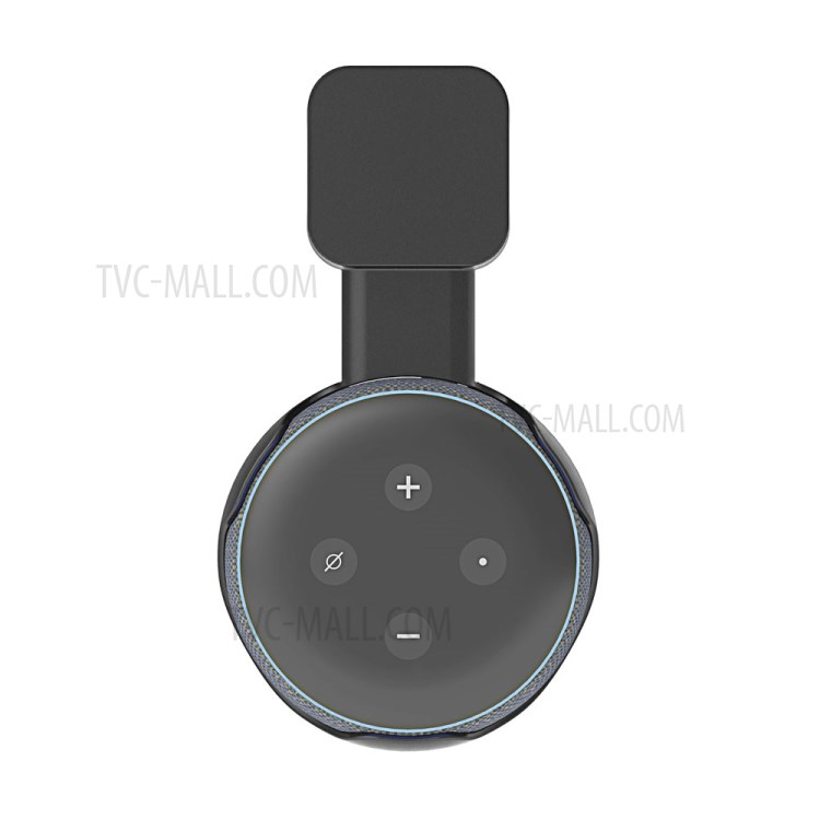 A332 Outlet Wall Mount Holder Smart Speaker Plug-in Mount Stand for Echo Dot 3 - Black-2
