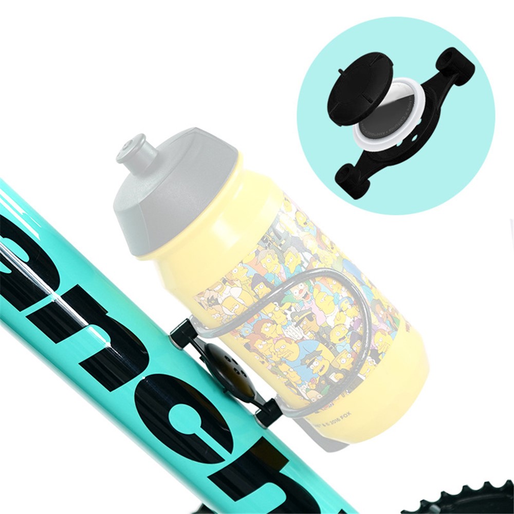 RRSKIT Anti-lost Bike Seat/Bottle Holder Mount Locator Bracket Protective Case for Apple AirTag-4