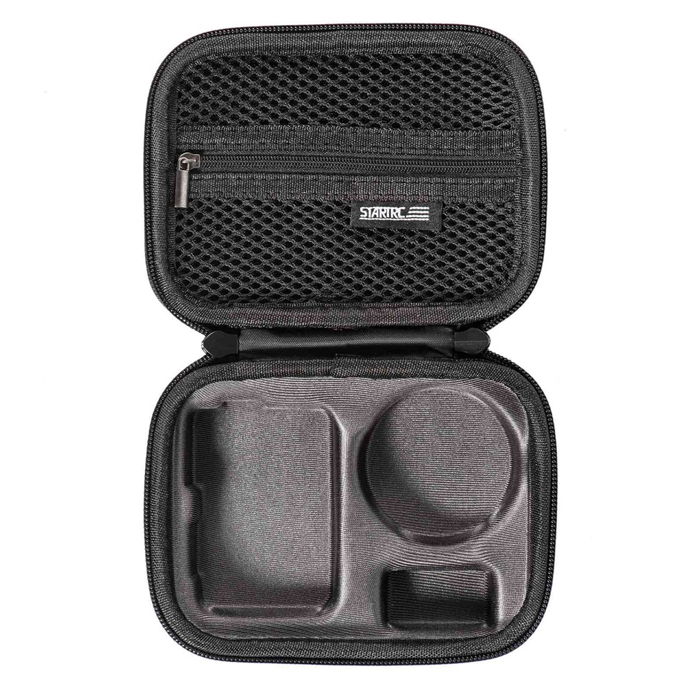 STARTRC For DJI Osmo Action 3 Portable Shockproof Carrying Case Camera Storage Bag with Carabiner and Hand Strap - Black-5