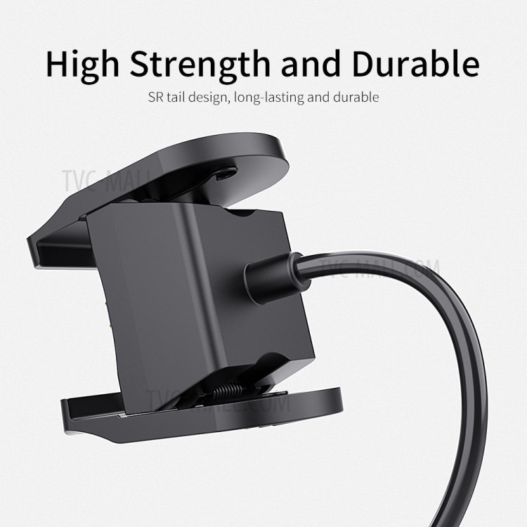 ESSAGER 30cm Disassembly-Free Clip USB Charging Cable for Xiaomi Mi Band 4-6