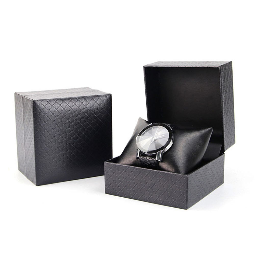 PU Leather Watch Box Case Professional Holder Organizer for Clock Watch-1