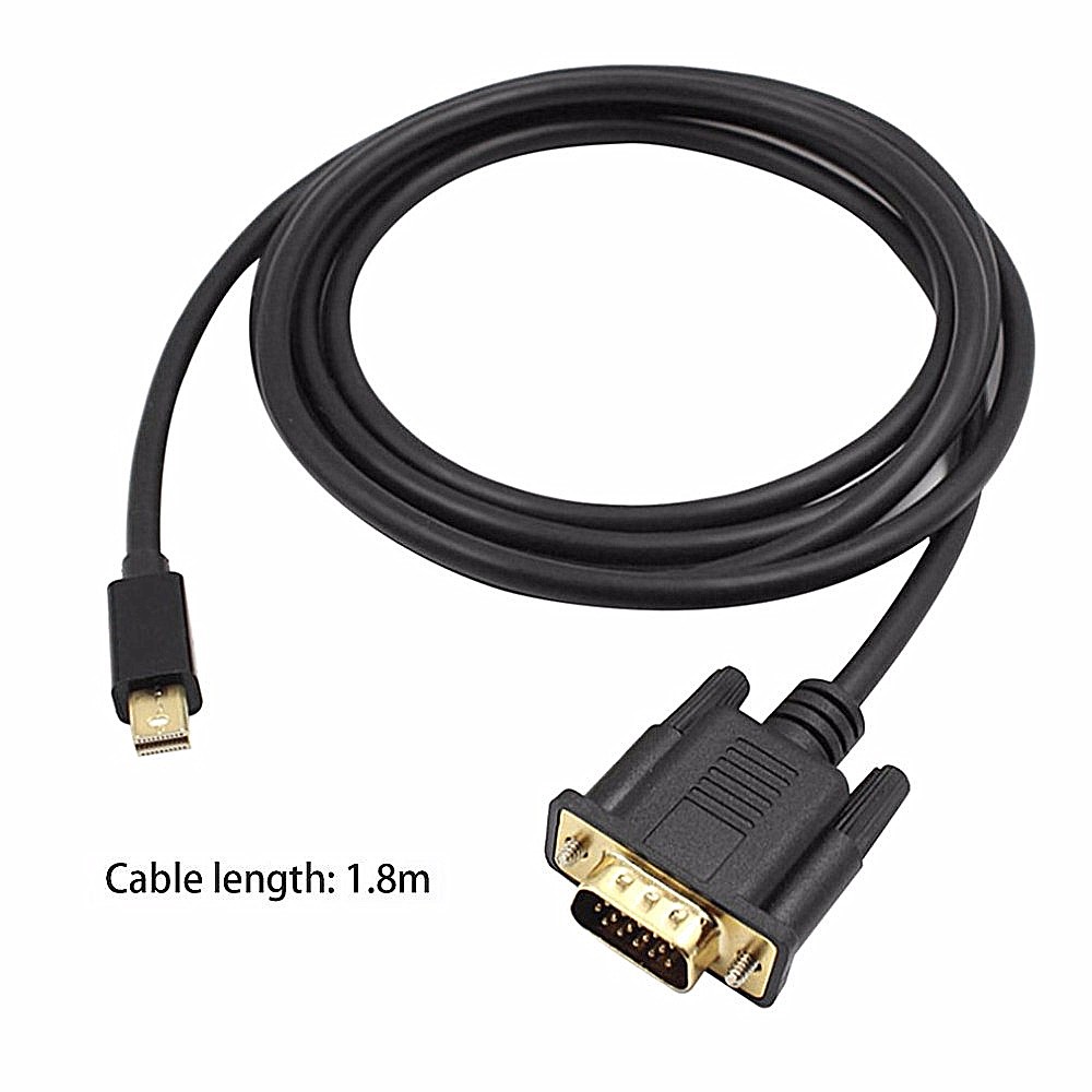 1.8m Mini Display Port to VGA Adapter-4