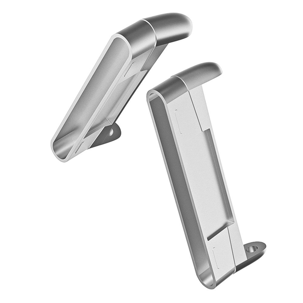 2Pcs/Pair Stainless Steel Watch Band Buckle Connectors for Fitbit Versa 3 / Sense-1