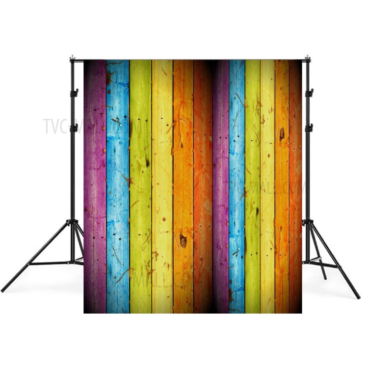 AB-Serie Fotografie Hintergrund Vintage Holzfußboden Muster Getreide Vinyl-Foto-Tuch, Größe: 150x150cm - AB-67.-1