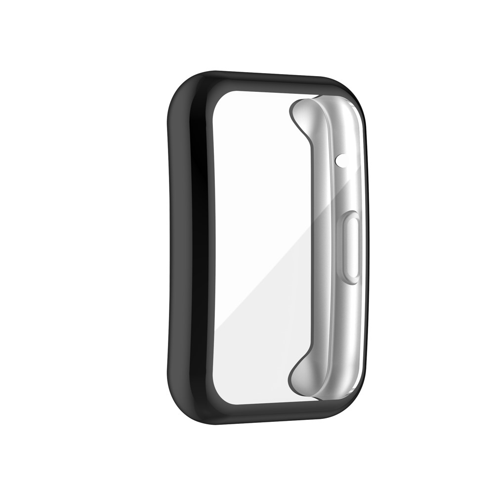 Electroplated TPU Cover All-around Protective Case for Huawei Watch Fit TIA-B09 - Black-3