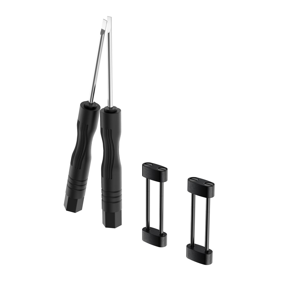 Stainless Steel Replacement Screws with Screwdrivers for Suunto Core Smart Watch, Black-2