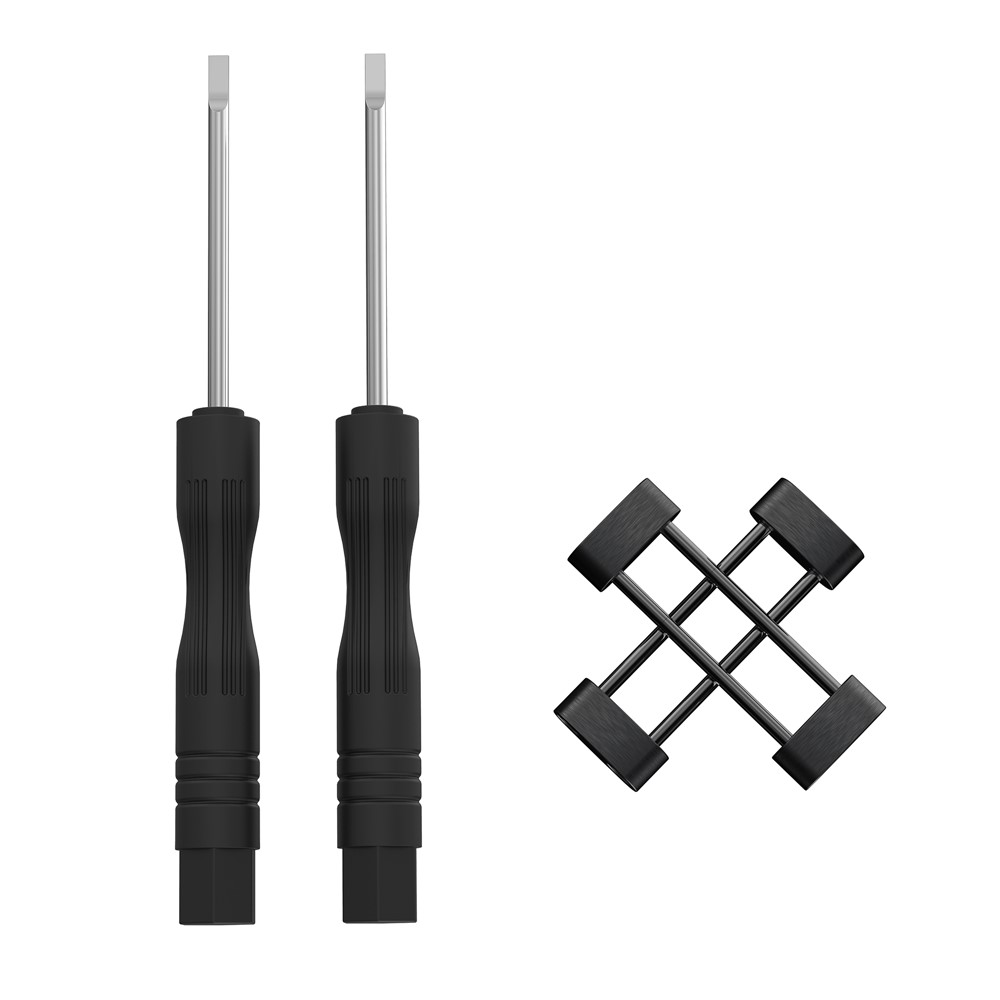 Stainless Steel Replacement Screws with Screwdrivers for Suunto Core Smart Watch, Black-3