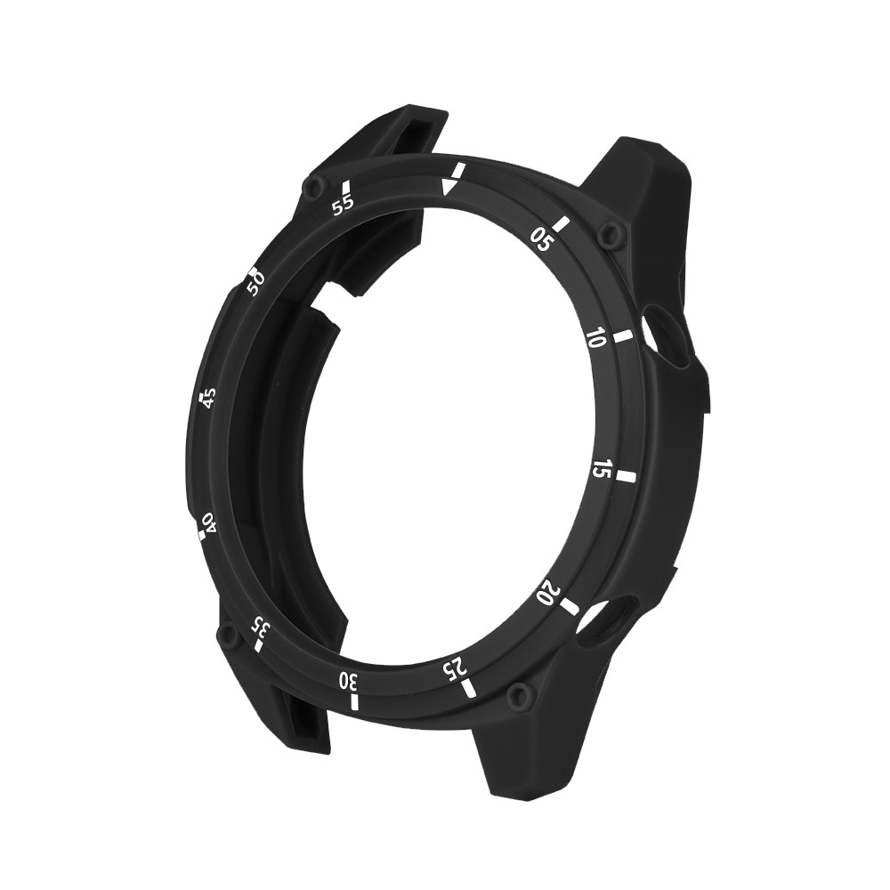 Sports Style Dual Color TPU Protective Watch Case Cover for Huawei Watch GT 2 46mm - Black/White-4