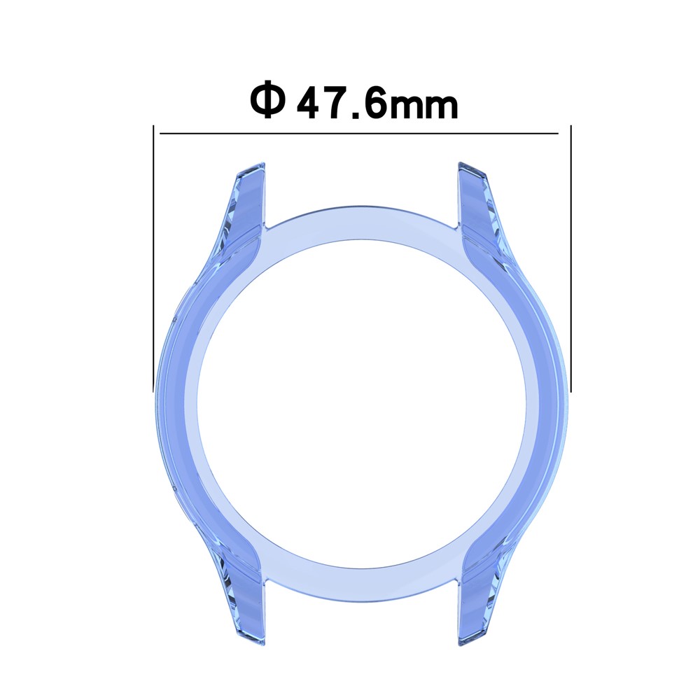 Transparent TPU Protective Case Cover (Support Power Charging with Case) for Xiaomi Mi Watch Color Sport - White-10