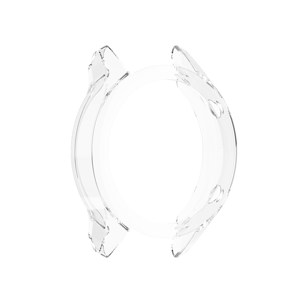 Transparent TPU Protective Case Cover (Support Power Charging with Case) for Xiaomi Mi Watch Color Sport - White-5