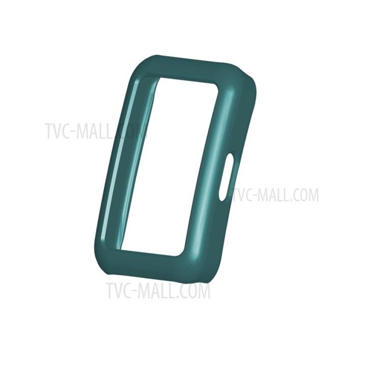 Hard PC Full Protection Case Shell Frame for Huawei Honor 6 Smart Bracelet - Midnight Green-3