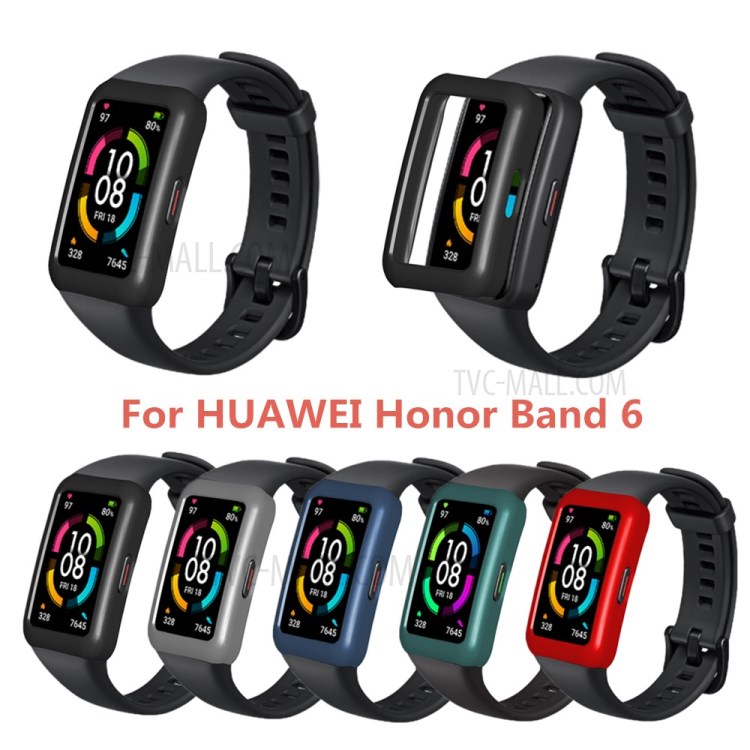 Hard PC Full Protection Case Shell Frame for Huawei Honor 6 Smart Bracelet - Midnight Green-5