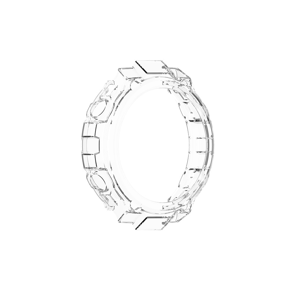 Transparent Soft TPU Smart Watch Protector Cover Case for Huami Amazfit T-Rex A1918 - White-4