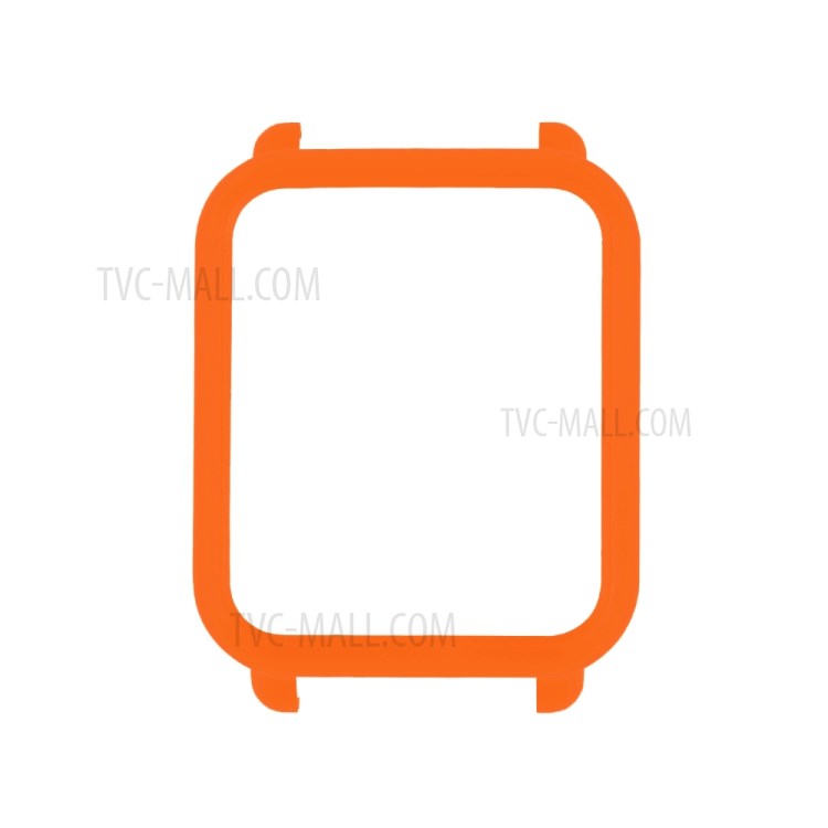 Matte Skin Hard Plastic Watch Frame Cover for Amazfit Lite / Amazfit Bip S/Bip 1S - Orange-5