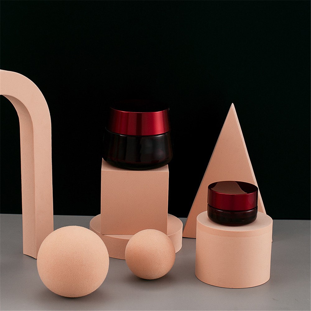 7.6*6cm Cylinder Desktop Photography Prop Geometric Shape Shooting Background Ornament - Nude-2