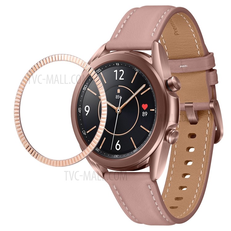 Wholesale Wave Grain Dial Bezel Rings Protection Ring for Samsung Galaxy  Watch3 45mm - Rose Gold from China | TVC-Mall.com