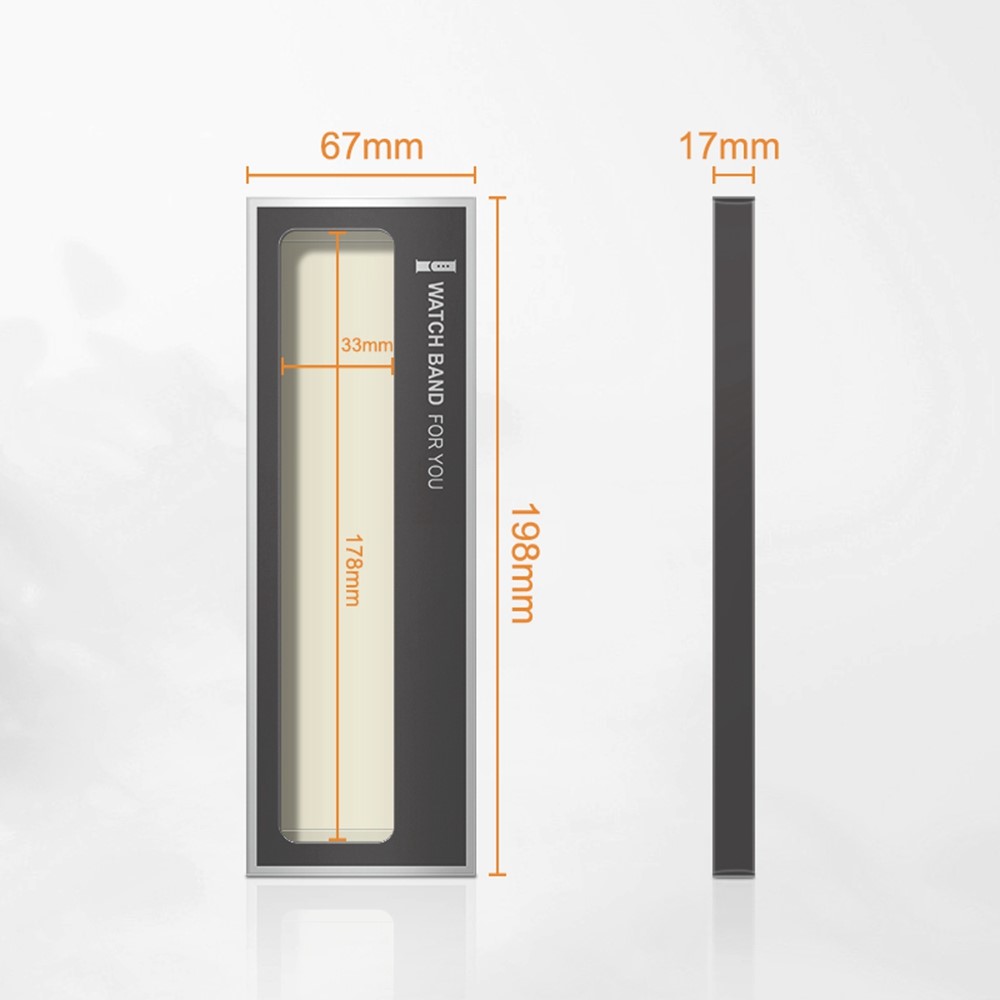 Tool Slot Watch Strap Display Case Smart Watch Strap Organizer Clear View Window Storage Packaging Box-3