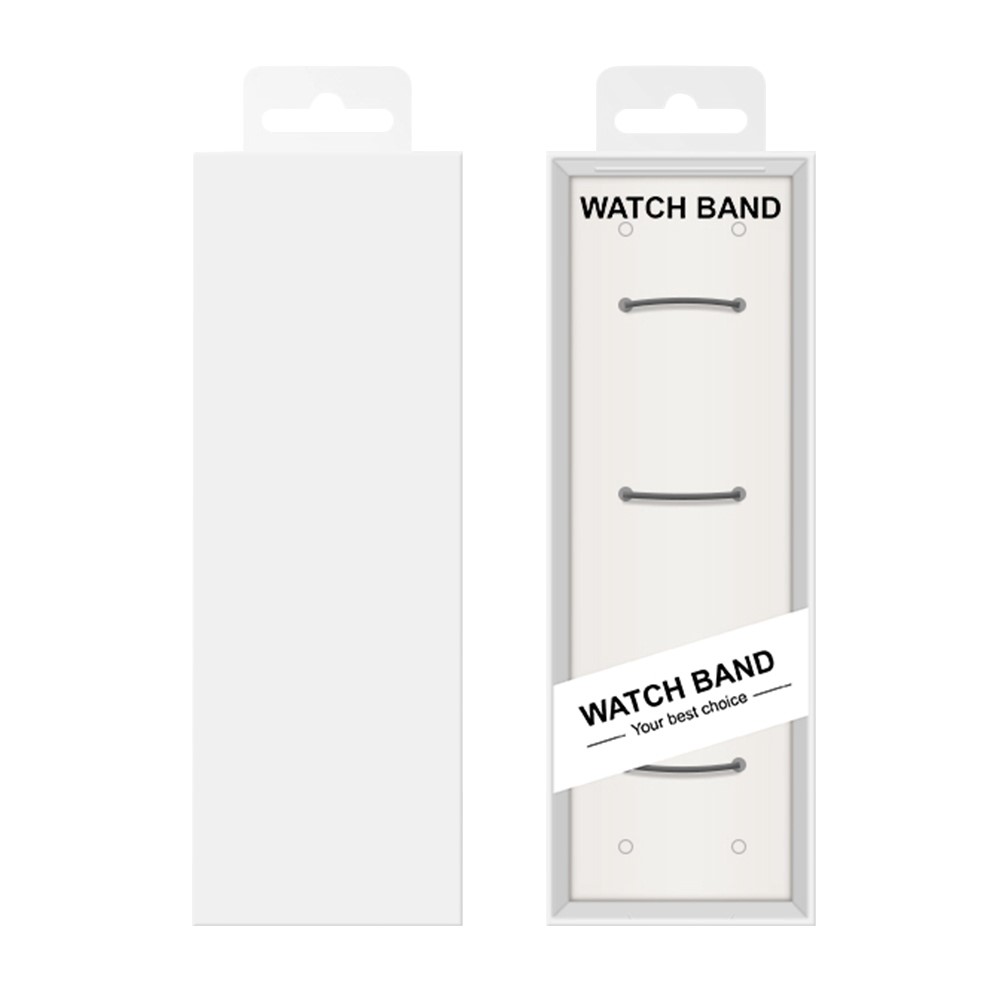 Premium Organizer Clear View Window Watch Strap Display Case White Storage Packaging Box-2