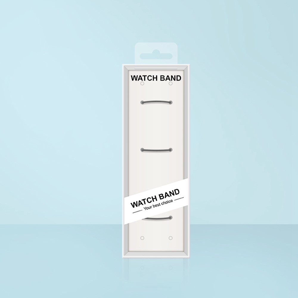 Premium Organizer Clear View Window Watch Strap Display Case White Storage Packaging Box-4