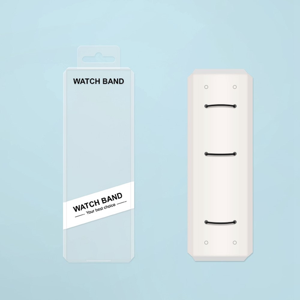 Premium Organizer Clear View Window Watch Strap Display Case White Storage Packaging Box-5
