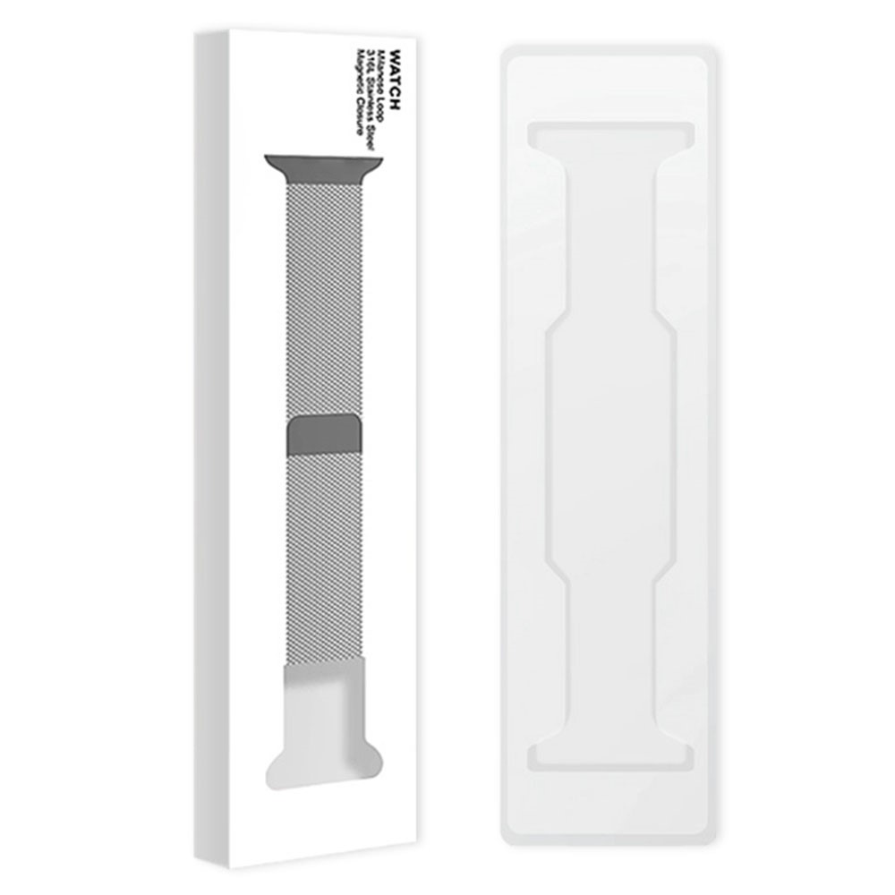 50Pcs View Window Function Display Box Watch Strap Package Box for Apple Watch Milanese Watch Strap-1