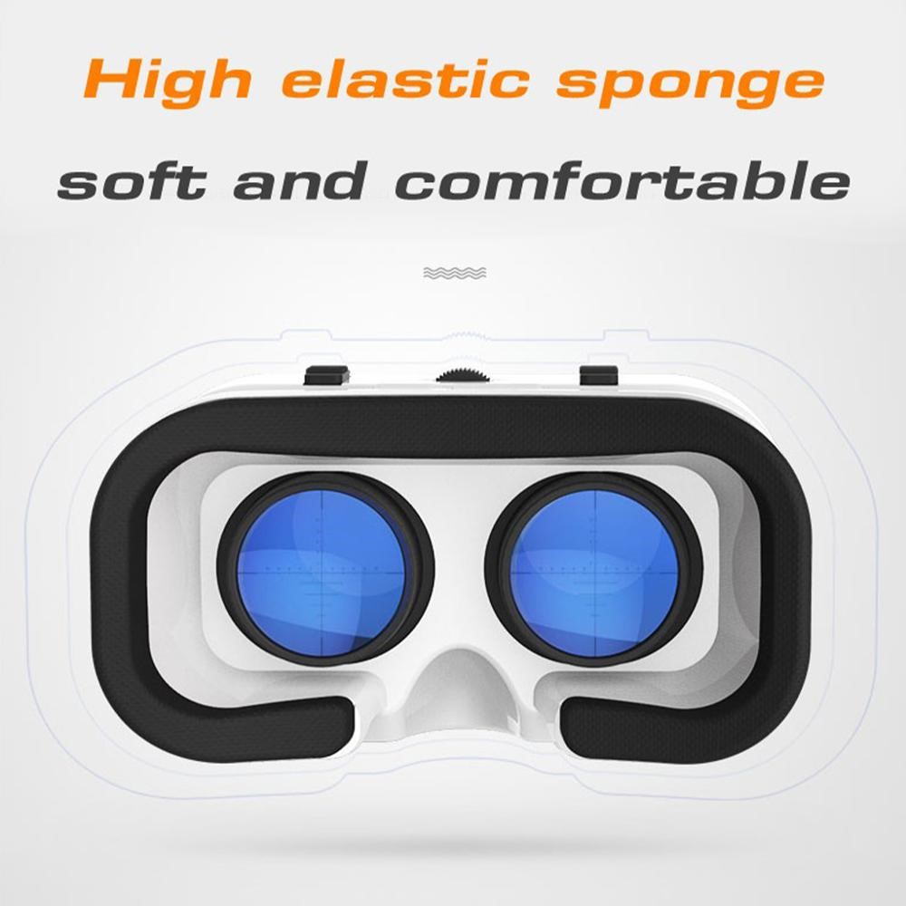 G05A Universal VR Headset Portable Virtual Reality Glasses VR Goggles for 3D Games HD Movies Compatible with 4.7"-6.5'' Cell Phones (B03 Remote Control Version)-5