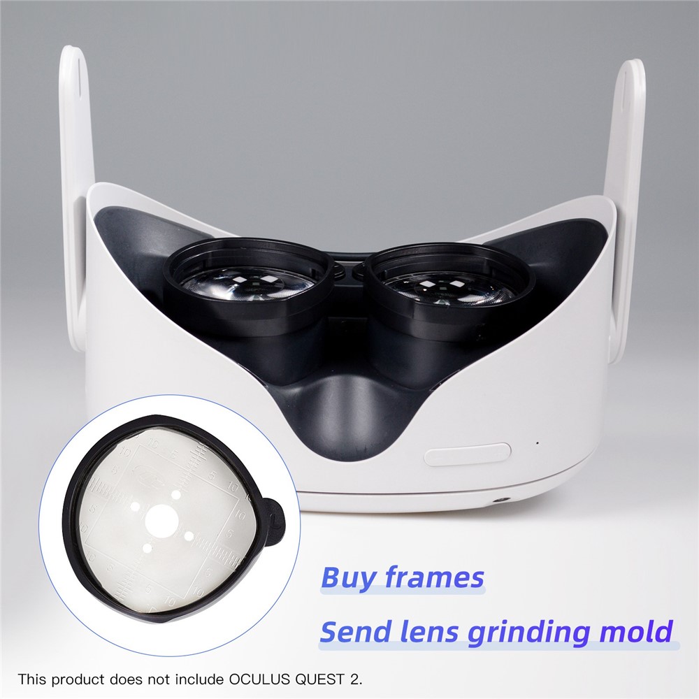 QISYKER 1 Pair Short-sighted Eyeglass Myopia Lens for Oculus Quest 2, Anti Blue Light/0-500 Degrees Myopia/50-200 Degrees Astigmatism/1.56 Lens-6