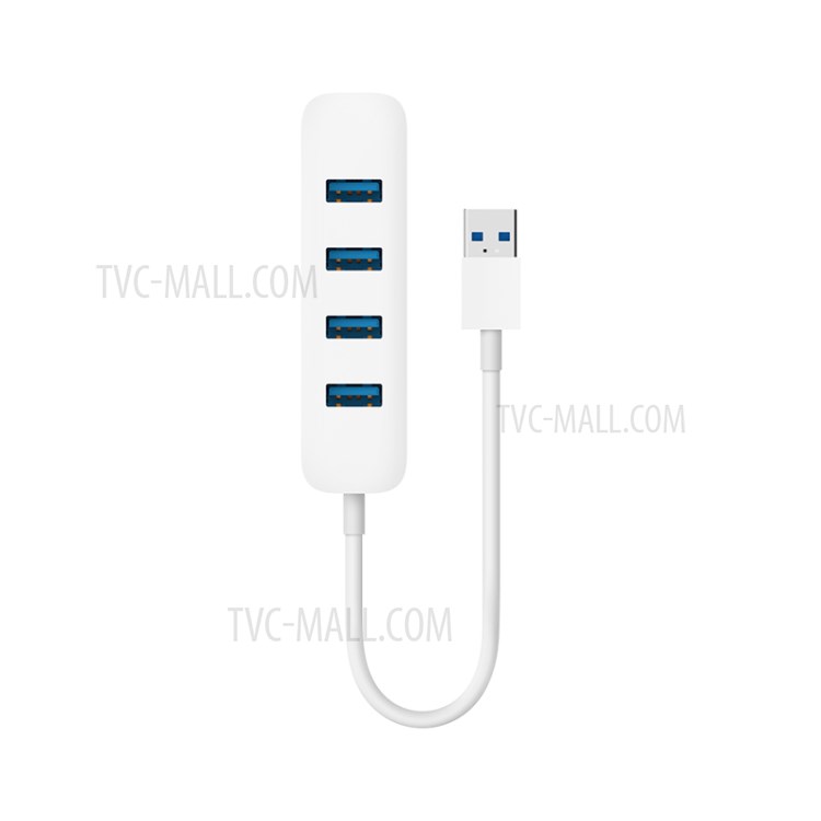 XIAOMI 4 Ports USB3.0 Hub with USB-C Stand-by Power Supply Port USB Splitter Extender-5