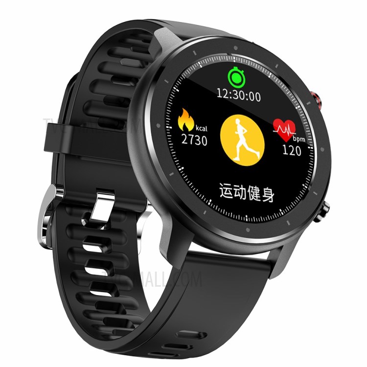 T30 Touch Screen TPU Band Smart Watch with Music Control Heart Rate Blood Pressure Sleep Monitor Fitness Tracker-10