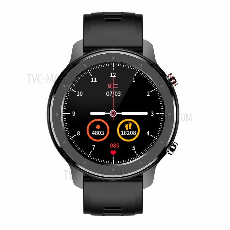 T30 Touch Screen TPU Band Smart Watch with Music Control Heart Rate Blood Pressure Sleep Monitor Fitness Tracker-14