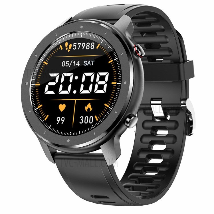 T30 Touch Screen TPU Band Smart Watch with Music Control Heart Rate Blood Pressure Sleep Monitor Fitness Tracker-2
