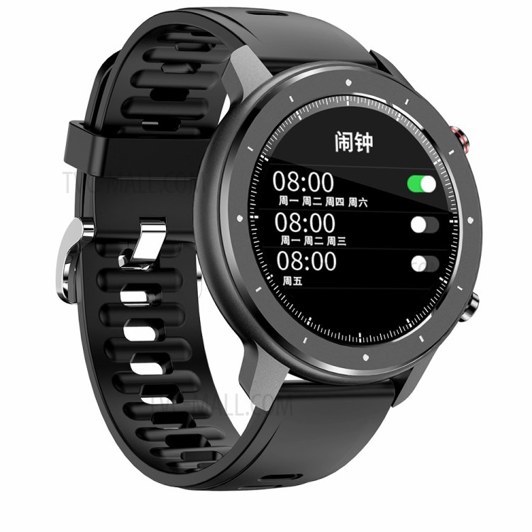 T30 Touch Screen TPU Band Smart Watch with Music Control Heart Rate Blood Pressure Sleep Monitor Fitness Tracker-7