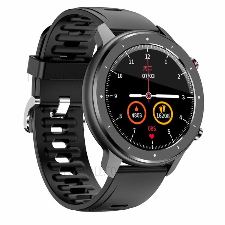 T30 Touch Screen TPU Band Smart Watch with Music Control Heart Rate Blood Pressure Sleep Monitor Fitness Tracker-8