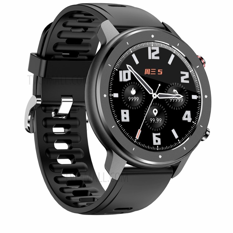 T30 Touch Screen TPU Band Smart Watch with Music Control Heart Rate Blood Pressure Sleep Monitor Fitness Tracker-9
