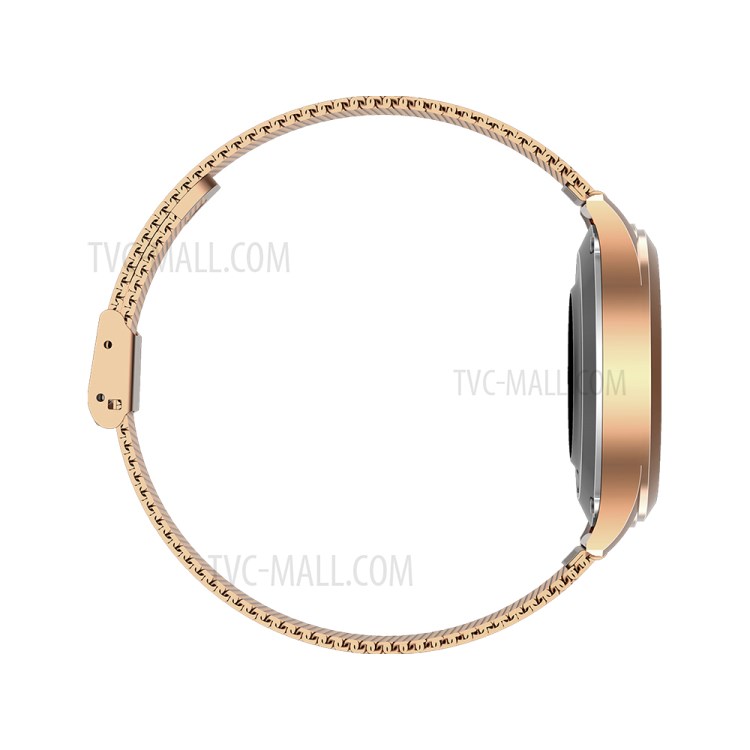 LEMONDA SMART KW10PRO 1.09-inch Round Touch Screen Fashion Lady Watch Feminine Function Smart Watch - Gold-8