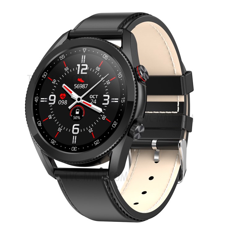 Shopping L19 Wasserdichte Fitness Tracker Bluetooth Anruf Herzfrequenz  Blutdruck Sauerstoffüberwachung Smart Watch - Schwarz / Lederarmband in  China | TVC-Mall.com