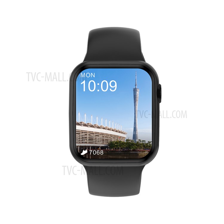DT100 1.75inch IP65 Waterproof Female Menstrual Reminding Bluetooth Call Touch Smart Watch Heart Rate Monitor Sport Bracelet - Black-2