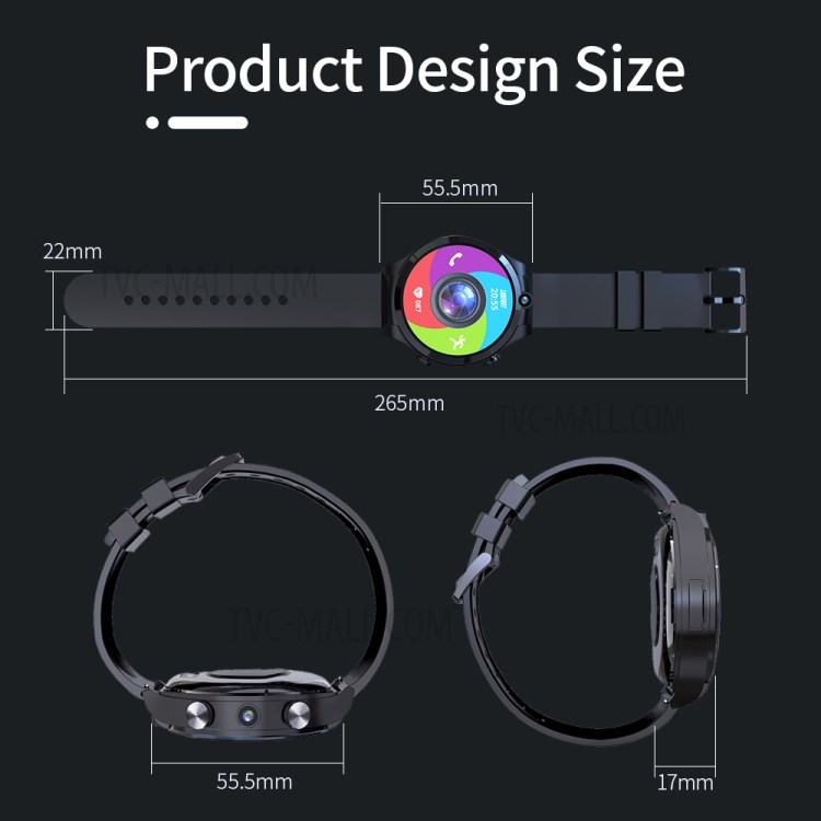 Wholesale LOKMAT APPLLP 4 Heart Rate Monitor Octa Core 4+128GB 4G Network  GPS Smart Watch Dual Camera IP67 Waterproof Smartwatch from China |  TVC-Mall.com