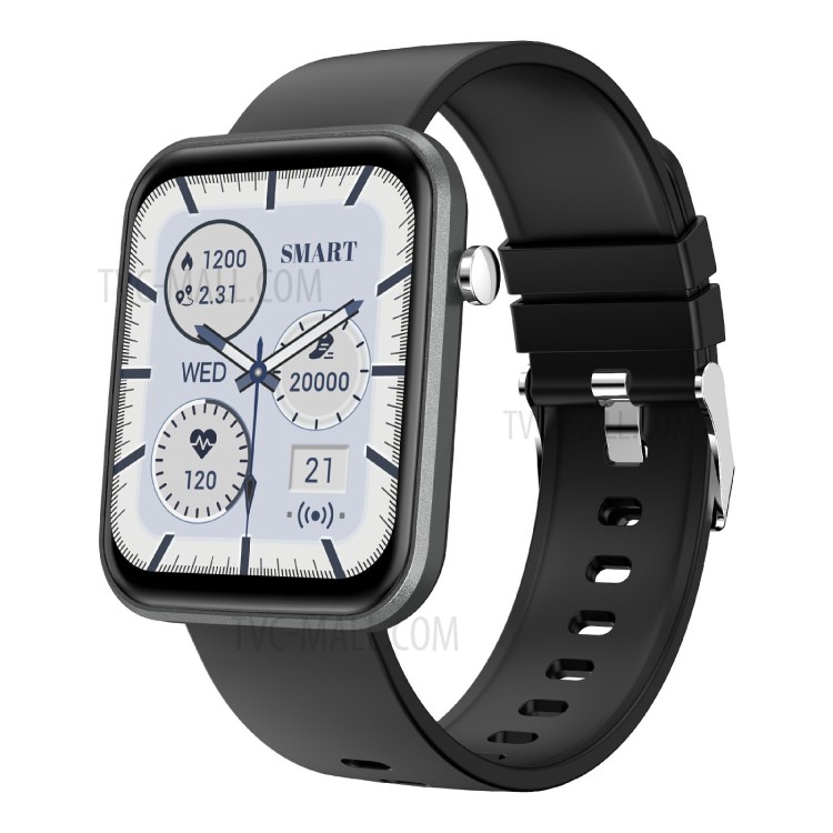 Z15C 1.69 Inch Screen IP67 Waterproof Smart Watch Fitness Watch with Tracker/Heart Rate/Blood Pressure/Sleep Monitor - Black-1