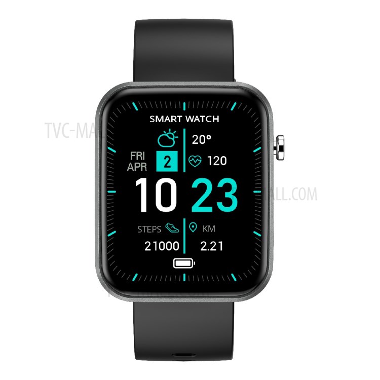 Z15C 1.69 Inch Screen IP67 Waterproof Smart Watch Fitness Watch with Tracker/Heart Rate/Blood Pressure/Sleep Monitor - Black-11