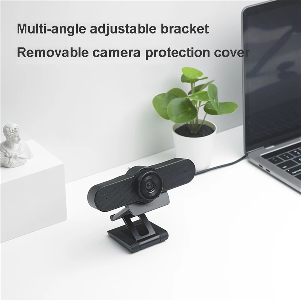 RAPOO C500 4K Full HD Autofocus Webcam Microphone Integrated for Online Class Live Broadcast-3