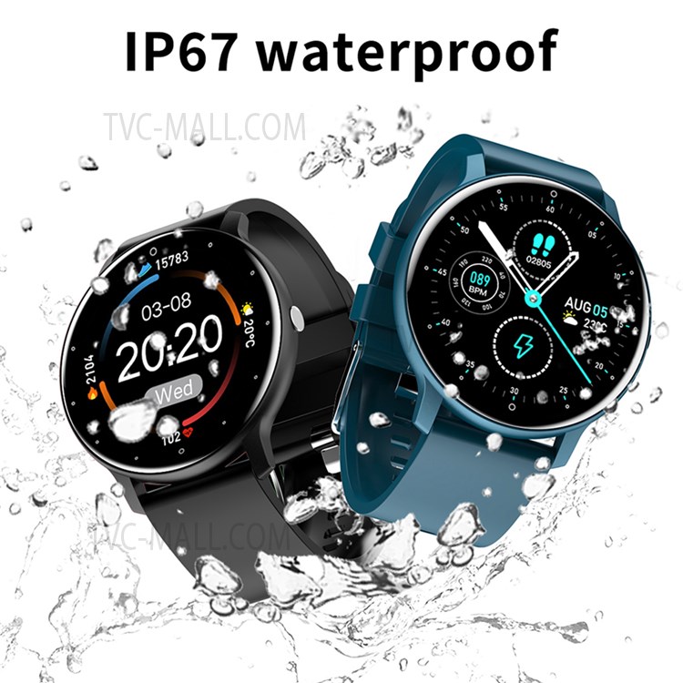 Lemondasmart Zl02d Pulseira Inteligente 1.28 '' Tela De Toque Completo Monitoramento De Saúde Perseguidor Esporte À Prova D 'água De Relógio Inteligente - Amarelo-7