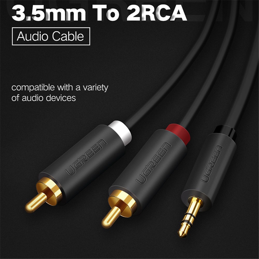Compre Ugreen 10514 RCA Y Splitter RCA Y Cable Audio Cable de Audio