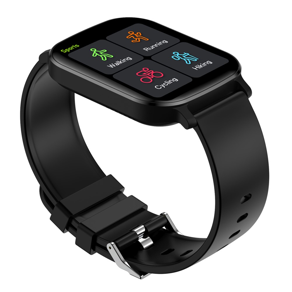 ST20 1.69 Inch Bluetooth Call Smart Watch Health Monitoring Sports Bracelet Built-in Puzzle Games - Black-9