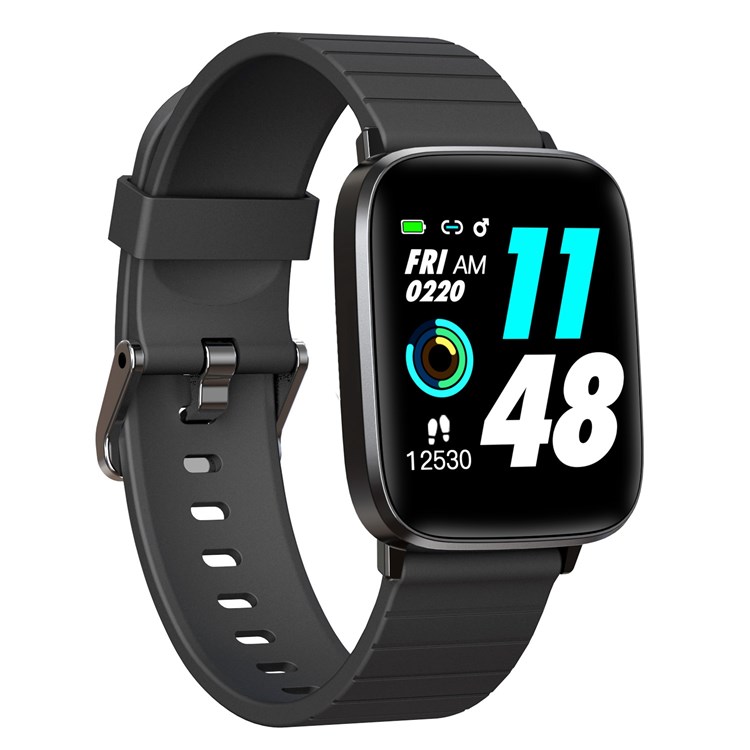 Y89 Smart Bracelet 1.3 inch Full Touch IPS Screen Sports Watch IP68 Waterproof Health Wrist Watch with Sleep Heart Rate Monitoring - Black-2