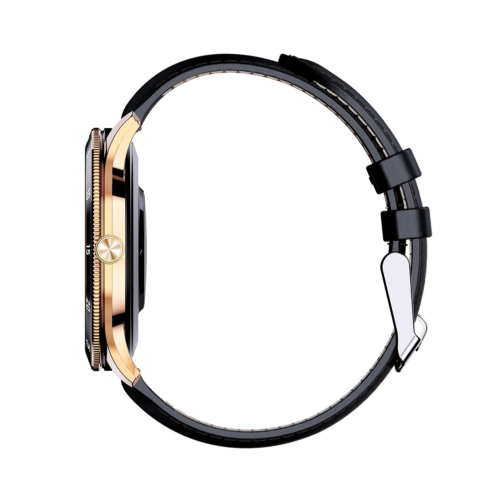 M10 1.32 inch Full-Color Screen Smart Watch IP68 Water-Resistant Health Bracelet with Heart Rate Blood Oxygen Monitoring Sports Bracelet - Gold-5